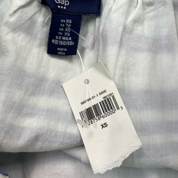 NEW Gap Striped Linen Pull On Skirt Size XS - Picture 2 of 6